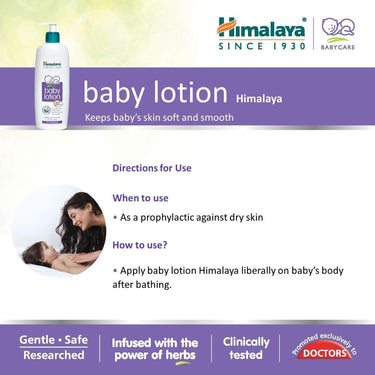 Himalaya Baby Body Lotion, For All Skin Types (400 ml)